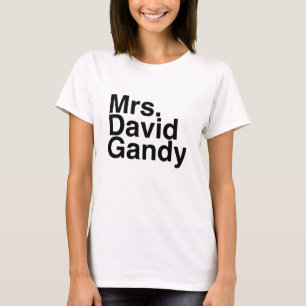 デイヴィッドGandy本のボーイフレンド夫人 Tシャツ