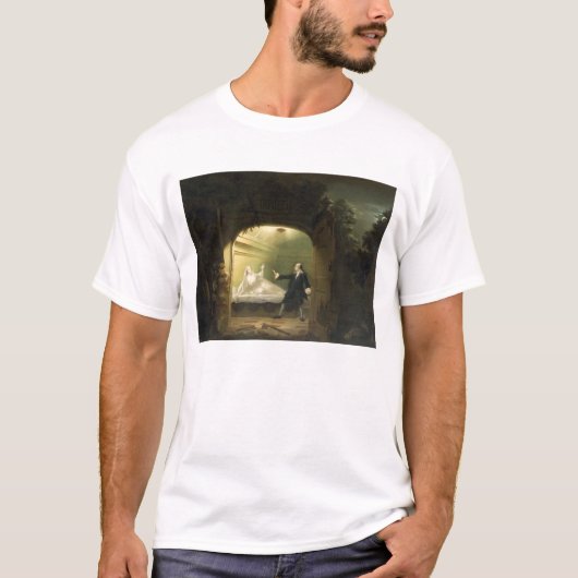デイヴィッドGarrick (1717-79年)およびジョージアンBellamy ( Tシャツ (正面)