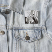 デイヴィッドPlaying王リラ 缶バッジ (インサイチュ)