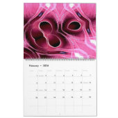 デイヴィッドRuhl著抽象美術 カレンダー (2月 2026)