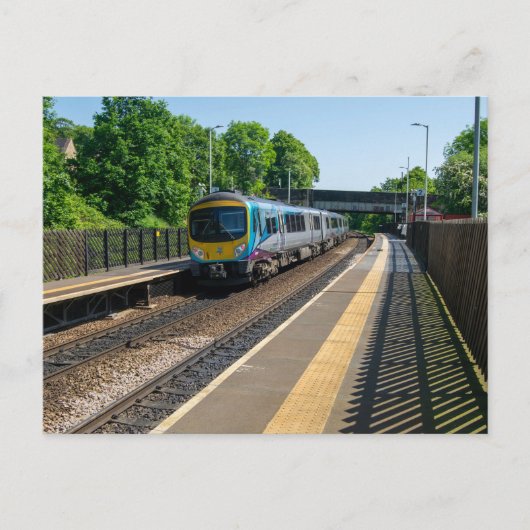 デイートン駅, ハダースフィールド ポストカード (正面)