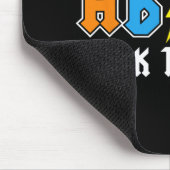 デイ先生学生やる気を起こさせるレトロロックザTe マウスパッド (コーナー)