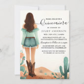 デイ自然バーンウッドボーファームウェスタンキンセアニェラ 招待状 (正面)