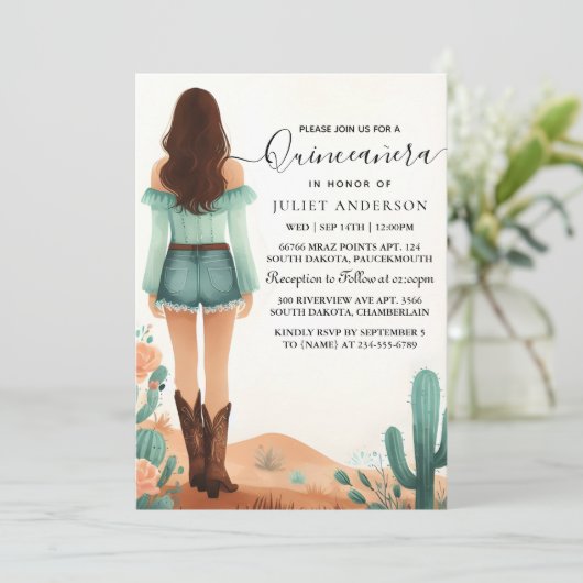 デイ自然バーンウッドボーファームウェスタンキンセアニェラ 招待状 (スタンド正面)