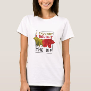 デイ・トレーダーズ・ギフト – ブル・アンド・ベア・引用文 Tシャツ