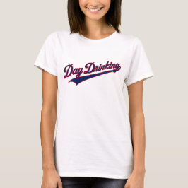 デイ・ドリンク リトロスクリプトTシャツ Tシャツ