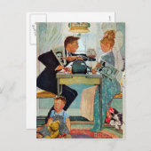 デウェイ・ヴィアン・トルーマン ポストカード (正面/裏面)