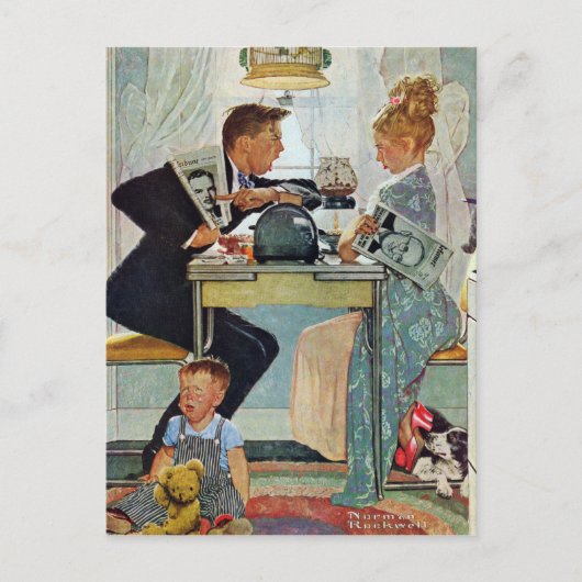 デウェイ・ヴィアン・トルーマン ポストカード (正面)