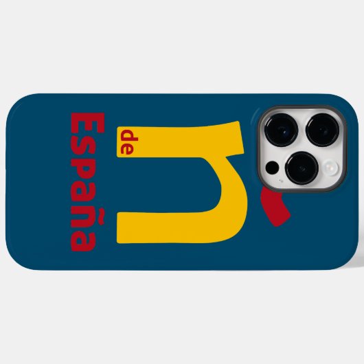 – デエスパーニャ Case-Mate iPhoneケース (裏面 (横))