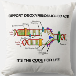 デオキシリボ核酸のサポートそれはコードライフである クッション