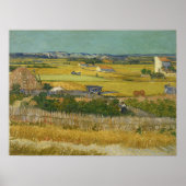 デオグストの収穫のヴィンセント・ヴァン・ゴッホ ポスター (正面)