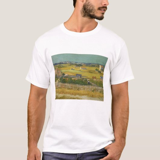 デオグストの収穫のヴィンセント・ヴァン・ゴッホ Tシャツ (正面)