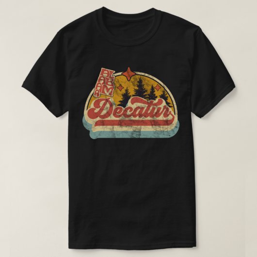 デカター (アラバマ州) Tシャツ (デザイン正面)