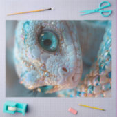 デカッパジュクリスタル&ジュエルアードンティール（緑がかった色）スネーク 薄葉紙 (クラフト)