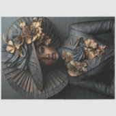 デカッパージブラックウーマングレースフルソフィストヴィンテージ 薄葉紙 (正面)