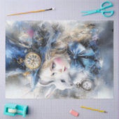 デカップアお洒落リスアドベンチャー&ウサギ 薄葉紙 (クラフト)