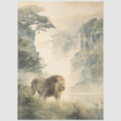 デカップアフリカンライオンの滝林 薄葉紙 (正面)