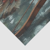 デカップアメリカインディアン戦士の女性 薄葉紙 (詳細)