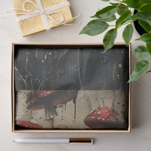 デカップイお洒落メージマンスーツのキノコ 薄葉紙 (ギフト)