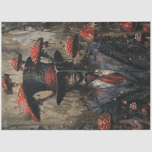 デカップイお洒落メージマンスーツのキノコ 薄葉紙 (正面)