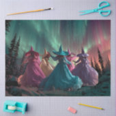 デカップウィッチカラフルズ踊りノーザンライト 薄葉紙 (クラフト)