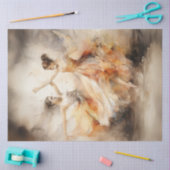 デカップウォーお洒落タカラーバレエダンサー 薄葉紙 (クラフト)