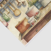 デカップウォーターカラーカントリーキッチン 薄葉紙 (詳細)