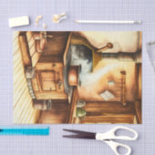 デカップウォーターカラーカントリーキッチン 薄葉紙 (クラフト)