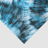 デカップウォーターカラーネイビーブルー絞り染め 薄葉紙 (詳細)