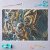 デカップウミガメ 薄葉紙 (クラフト)