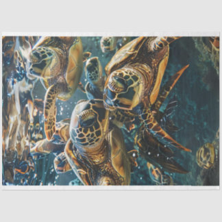 デカップウミガメ 薄葉紙