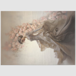 デカップエレガントなウェディングブライド複雑結婚な 薄葉紙