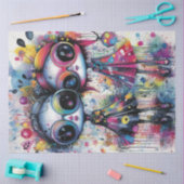 デカップガお洒落ール鮮やかキャラクター 薄葉紙 (クラフト)