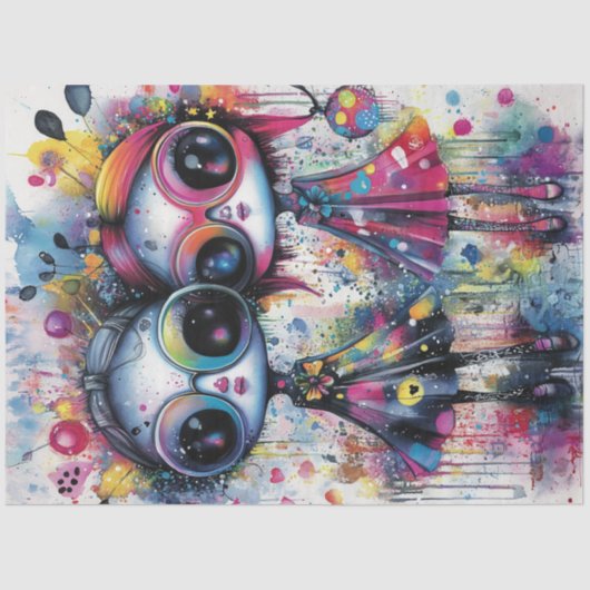 デカップガお洒落ール鮮やかキャラクター 薄葉紙 (正面)