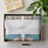 デカップクリスマスお洒落サーカスシーン 薄葉紙 (ギフト)