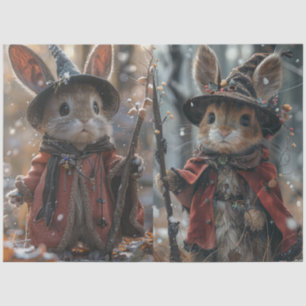 デカップクリスマスお洒落ネズミ 薄葉紙