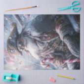 デカップクリスマス海賊サンタクロース 薄葉紙 (クラフト)