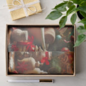 デカップクリスマス雪だるまバスルームティッシュペーパー 薄葉紙 (ギフト)