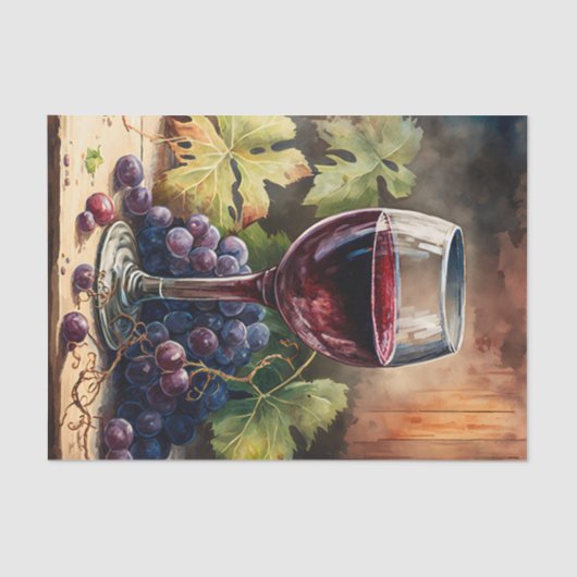 デカップクレフターワイン愛好家 薄葉紙 (正面)