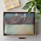 デカップコケお洒落トオ色鮮やか付き 薄葉紙 (ギフト)