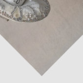 デカップゴシックのスケルトンのカップル銀色の服装 薄葉紙 (詳細)