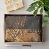 デカップゴシック金属スカルスパイク姿 薄葉紙 (ギフト)