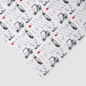 デカップゴルフゴルファーのゴルフ誕生日パーティー 薄葉紙 (詳細)