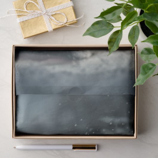 デカップサンタ笑いが山の上に投げ込まれた 薄葉紙 (ギフト)