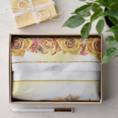 デカップシリーズデザイン1のバラ 薄葉紙 (ギフト)