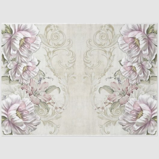 デカップシリーズデザイン20のバラ 薄葉紙 (正面)