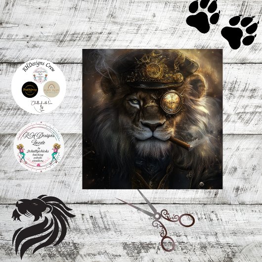 デカップスチームパンク機械（昆虫）オオカバマダラ、モナークライオン 薄葉紙