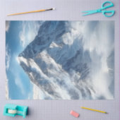 デカップス威厳のあるイスアルペススノーマウンテン 薄葉紙 (クラフト)