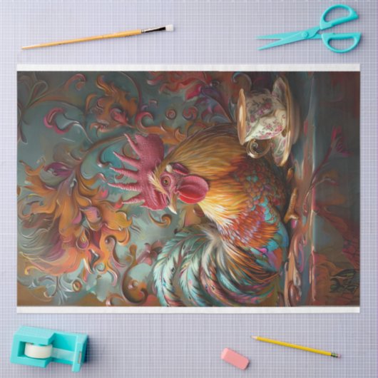 デカップチキンお洒落コー華美ヒーブレイク2 薄葉紙 (クラフト)