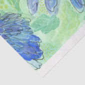 デカップティッシュ – オリジナル水彩画 薄葉紙 (詳細)